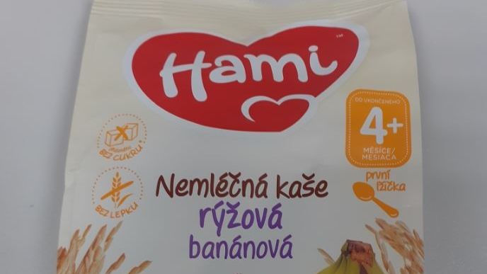 Nemléčná kaše Hami se salmonelou se dostala i do Česka, varuje inspekce